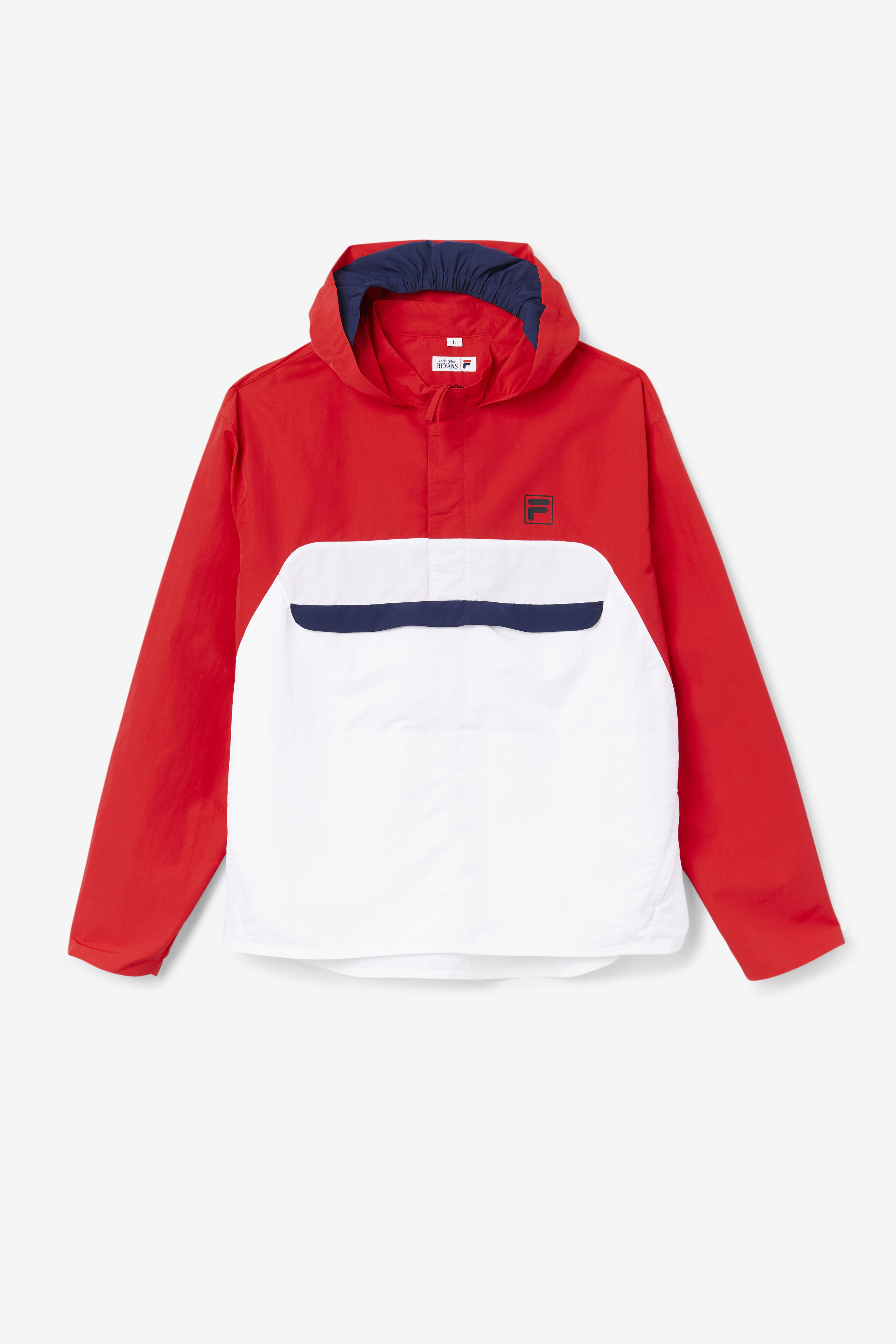 Bevans Park Anorak Pullover Windbreaker Hoodie Fila