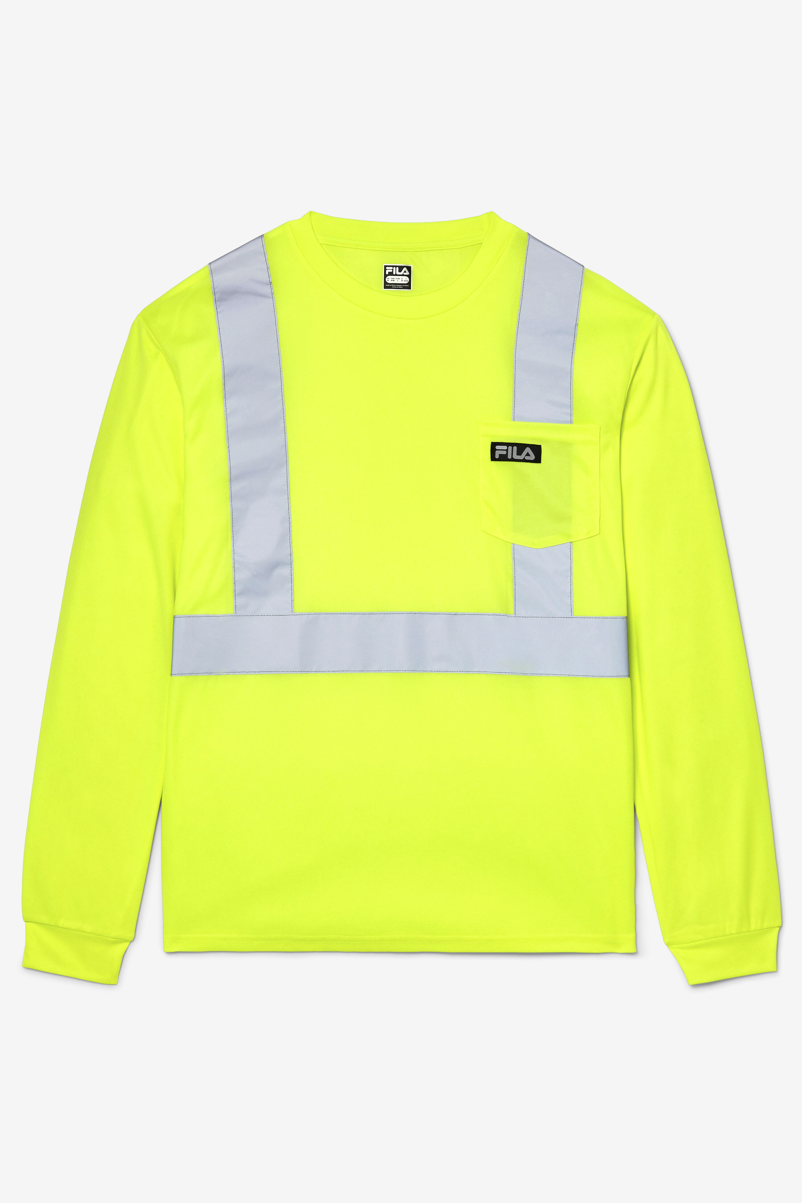 Yellow and blue fila outlet shirt