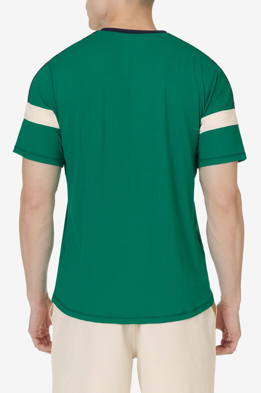 HERITAGE PIN STRIPE CREW