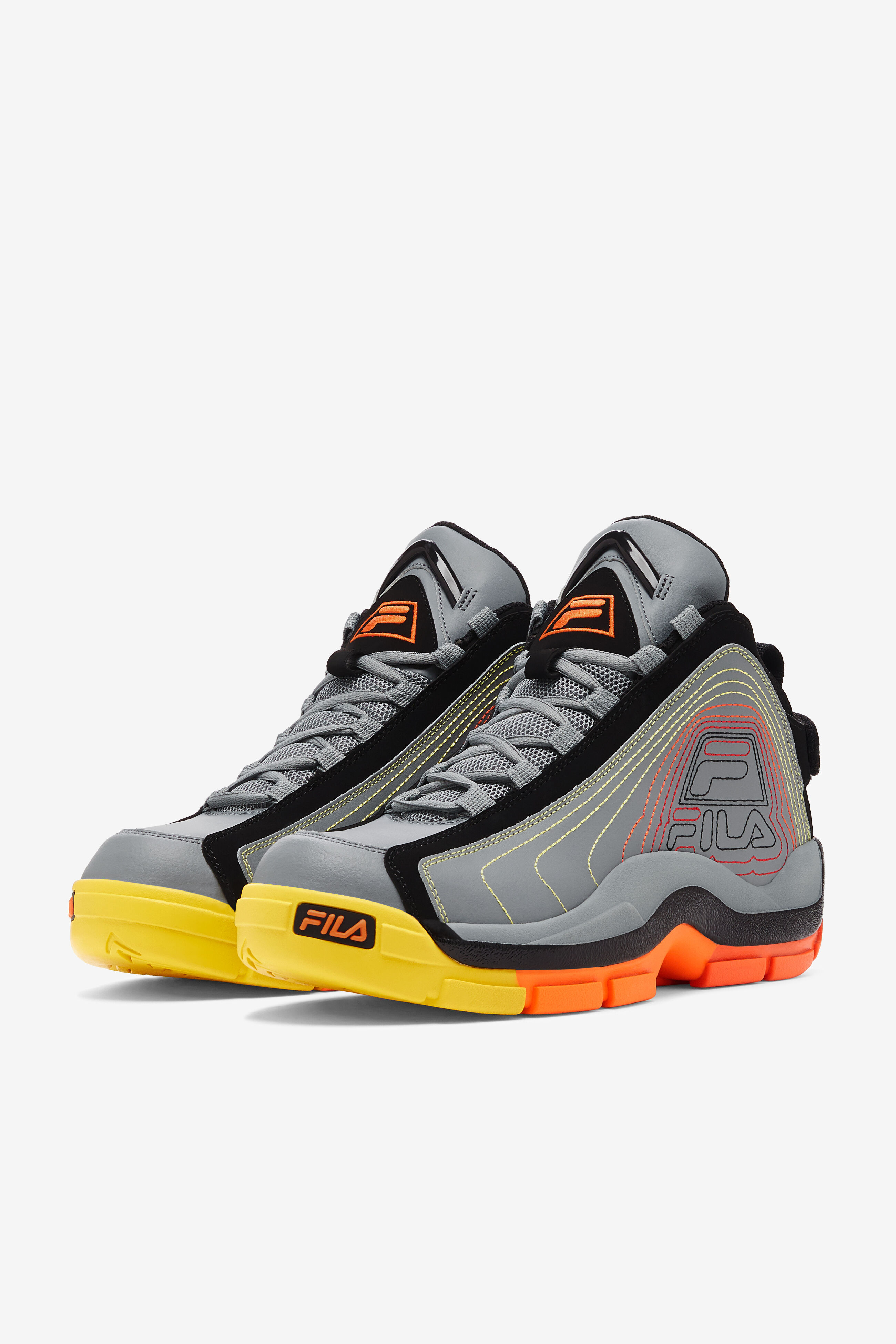 Men s Grant Hill 2 Stitch Hi top Sneaker Fila