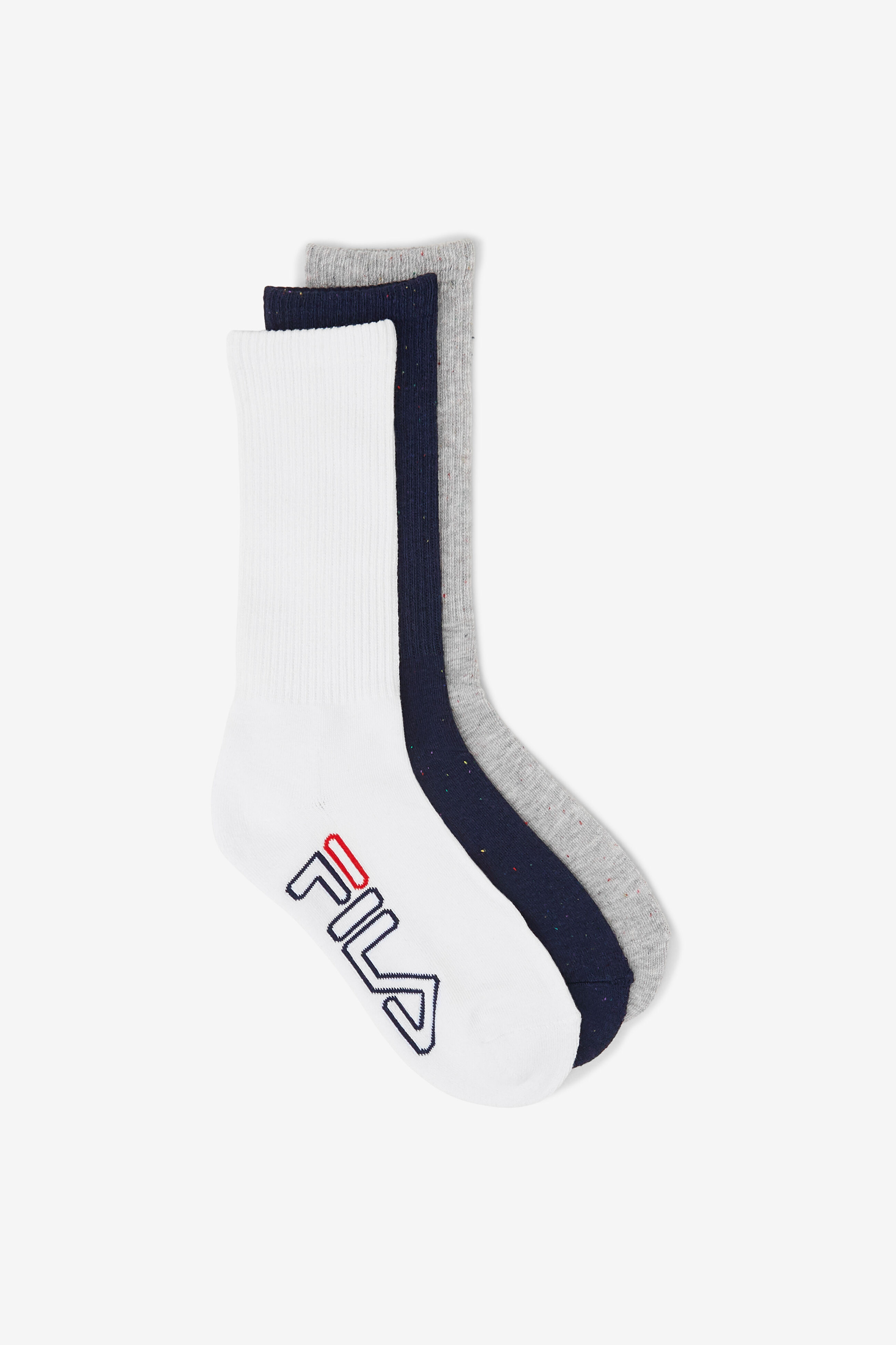 Women s Speckle Stripe Crew Sock 3 pack Socks Hats