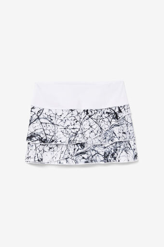 PICKLEBALL TIERED PRINTED SKORT