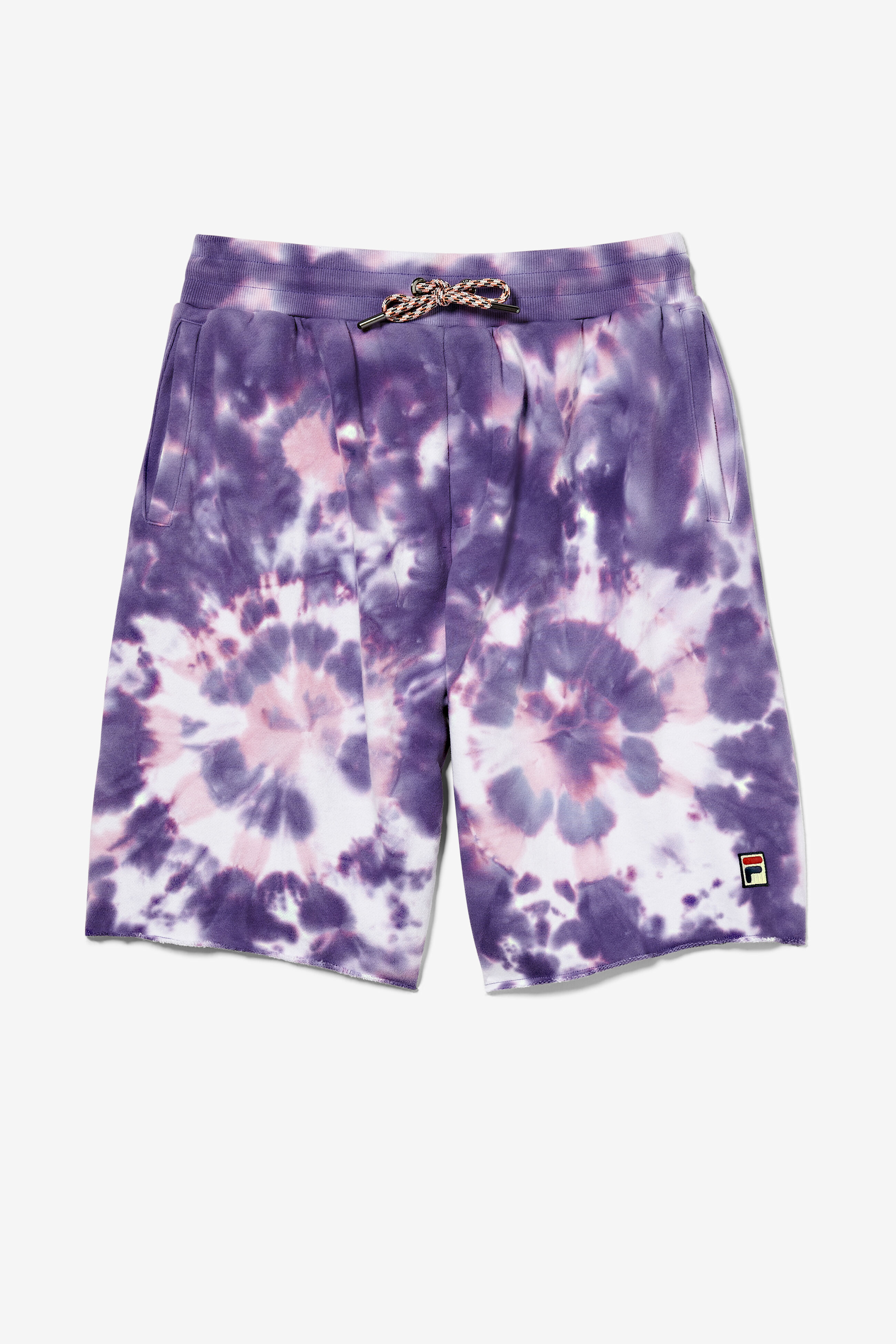 Purple tie dye top shorts