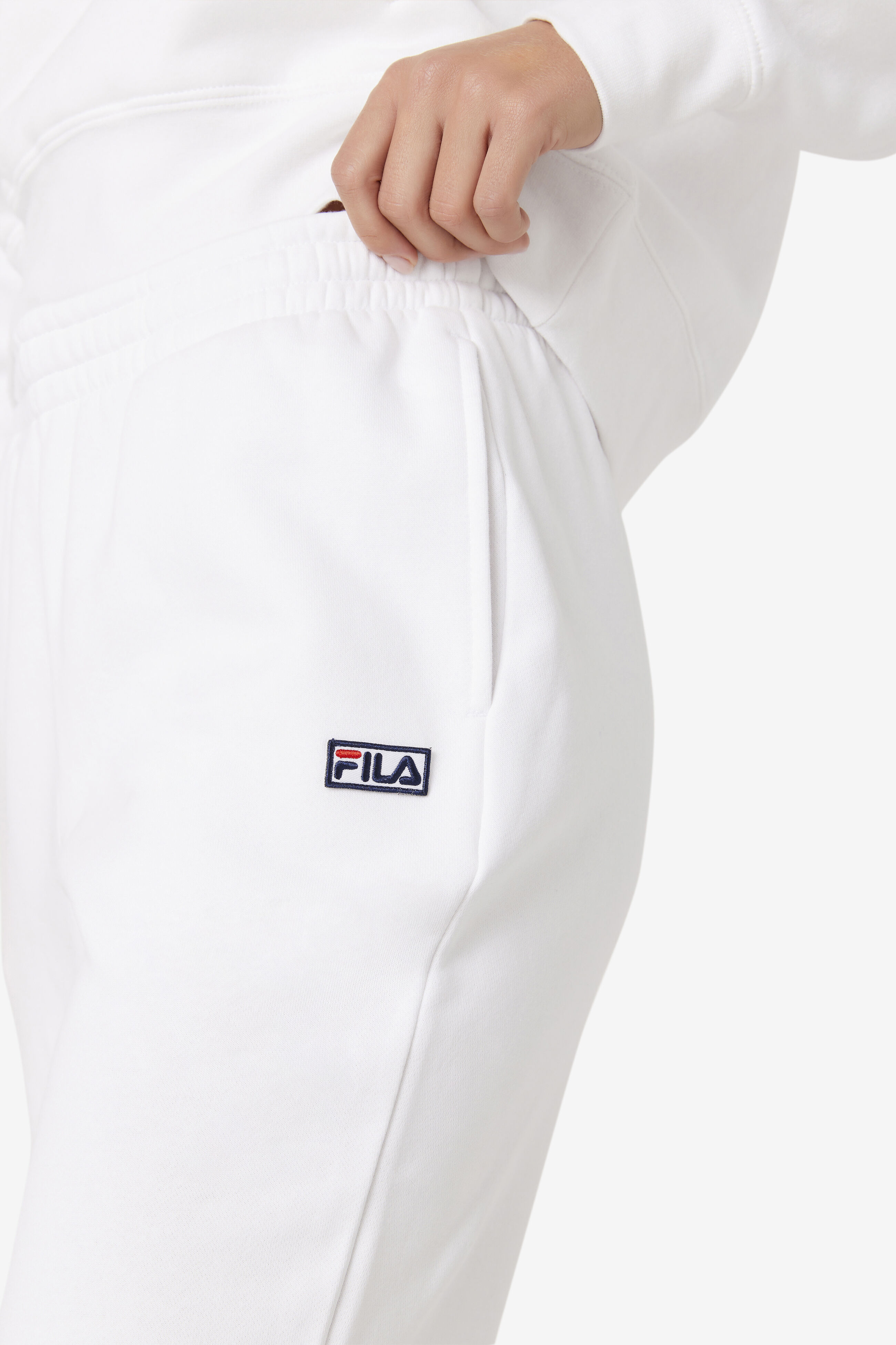 White fila on sale joggers
