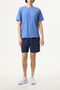 SCALLOP HEM HEATHER CREW