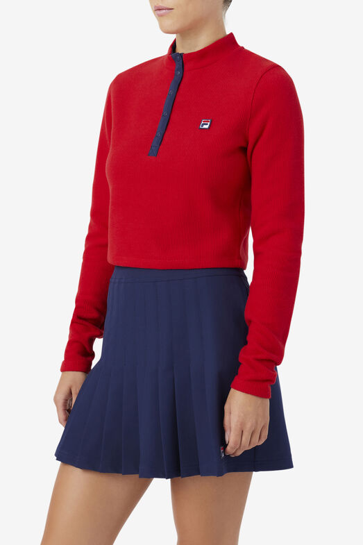 JOSIE HALF ZIP TOP