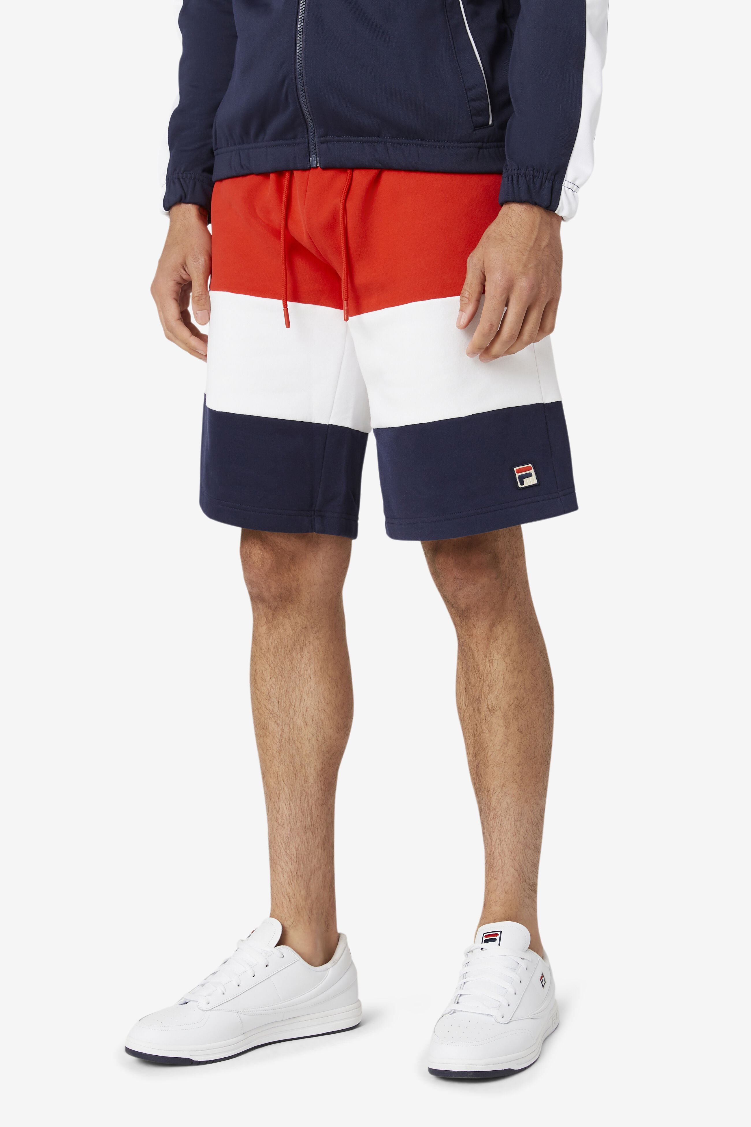 Fila fleece shorts online