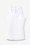 RACERBACK TANK/WHITE/Large