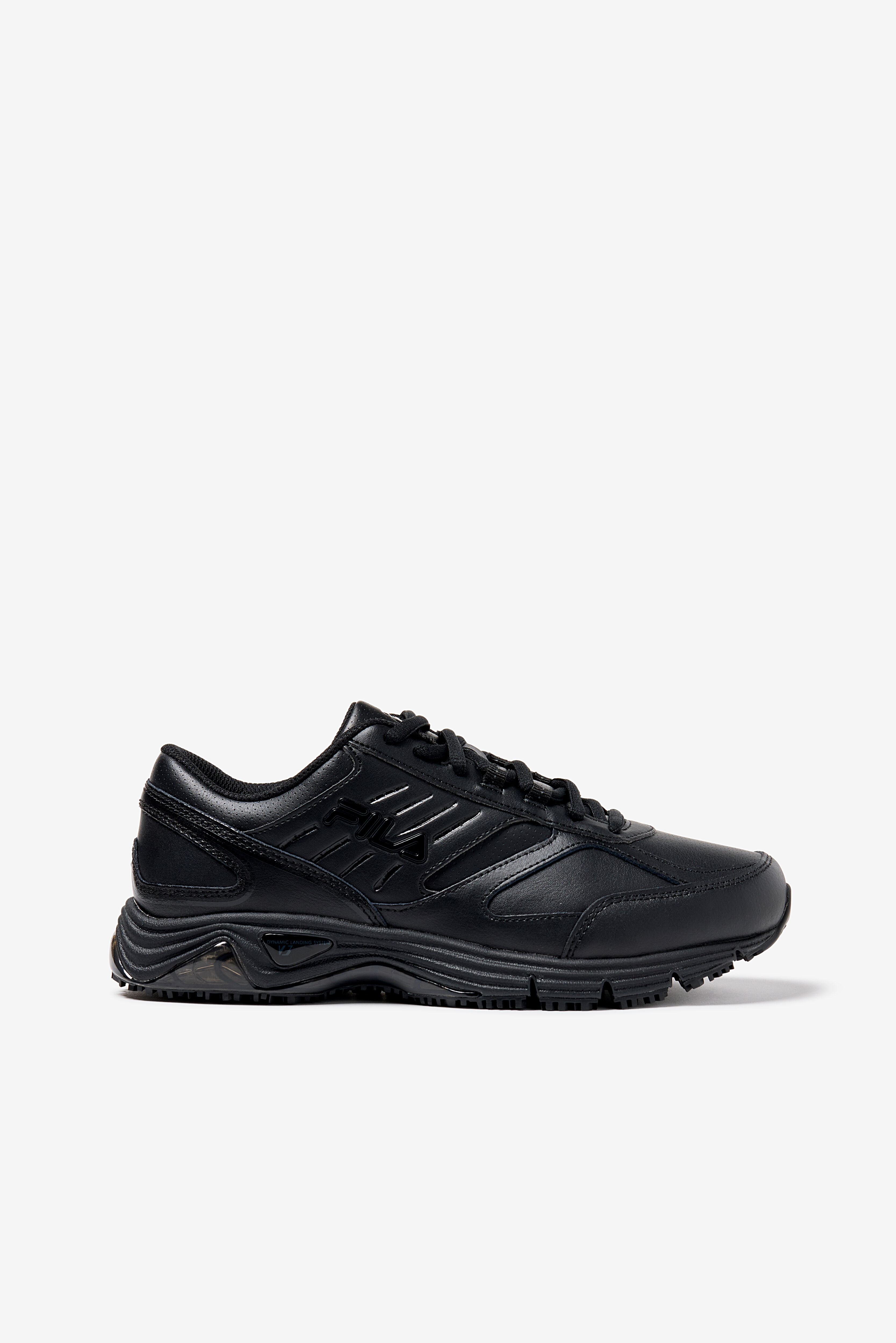 Women's Flux Slip Resistant Black Work Shoe | Fila