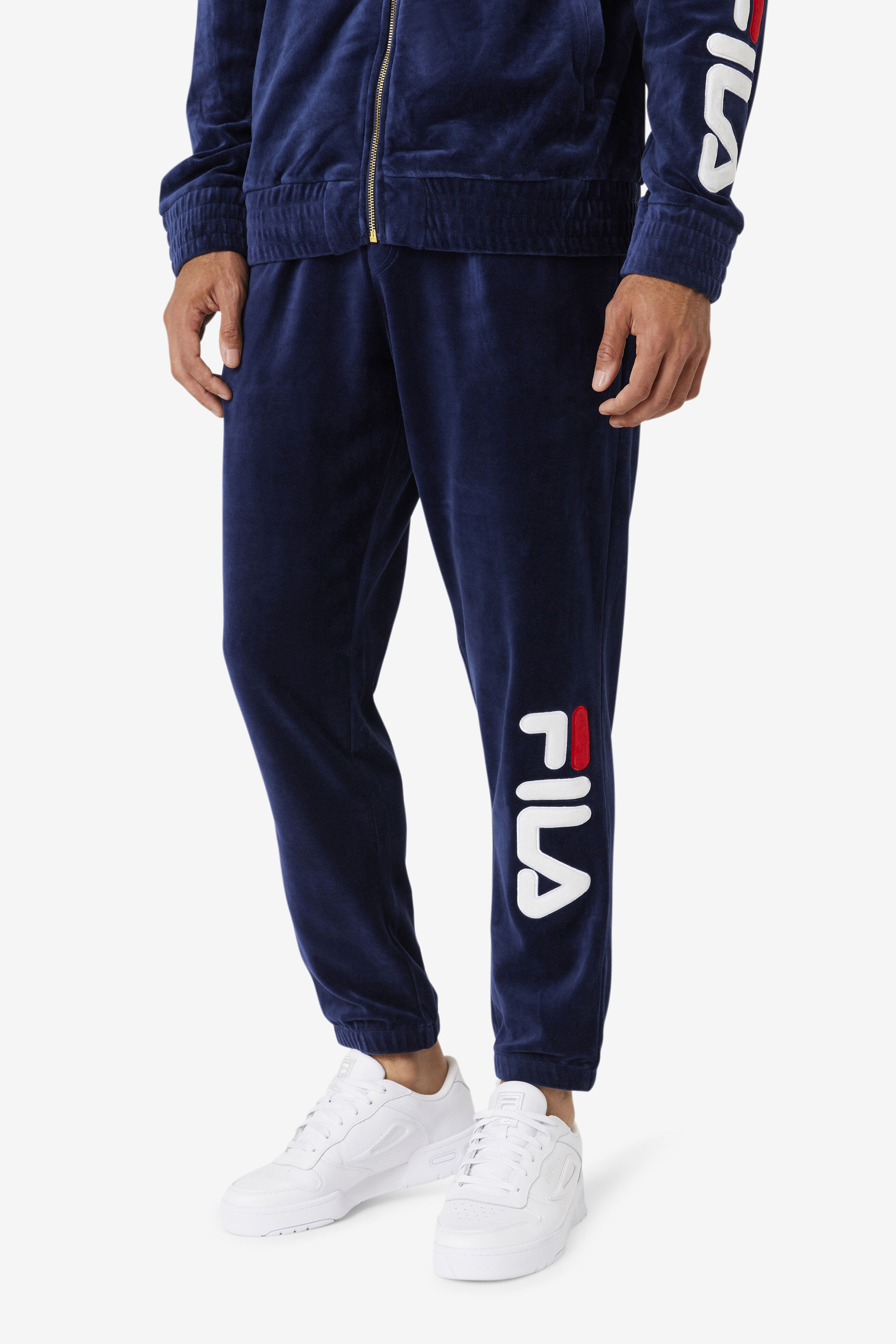 Velour fila pants discount