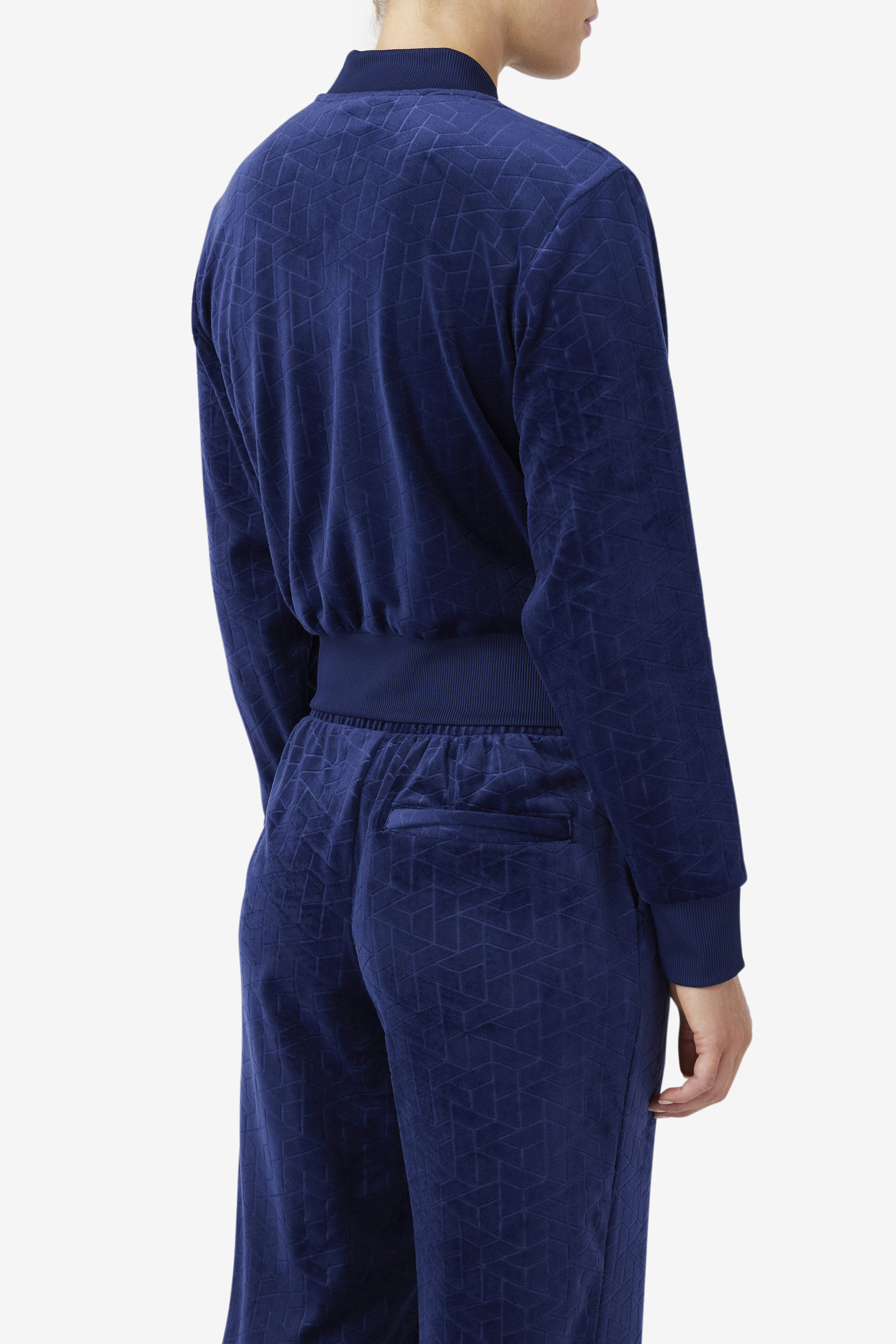 Women's fila cheap velour tracksuit