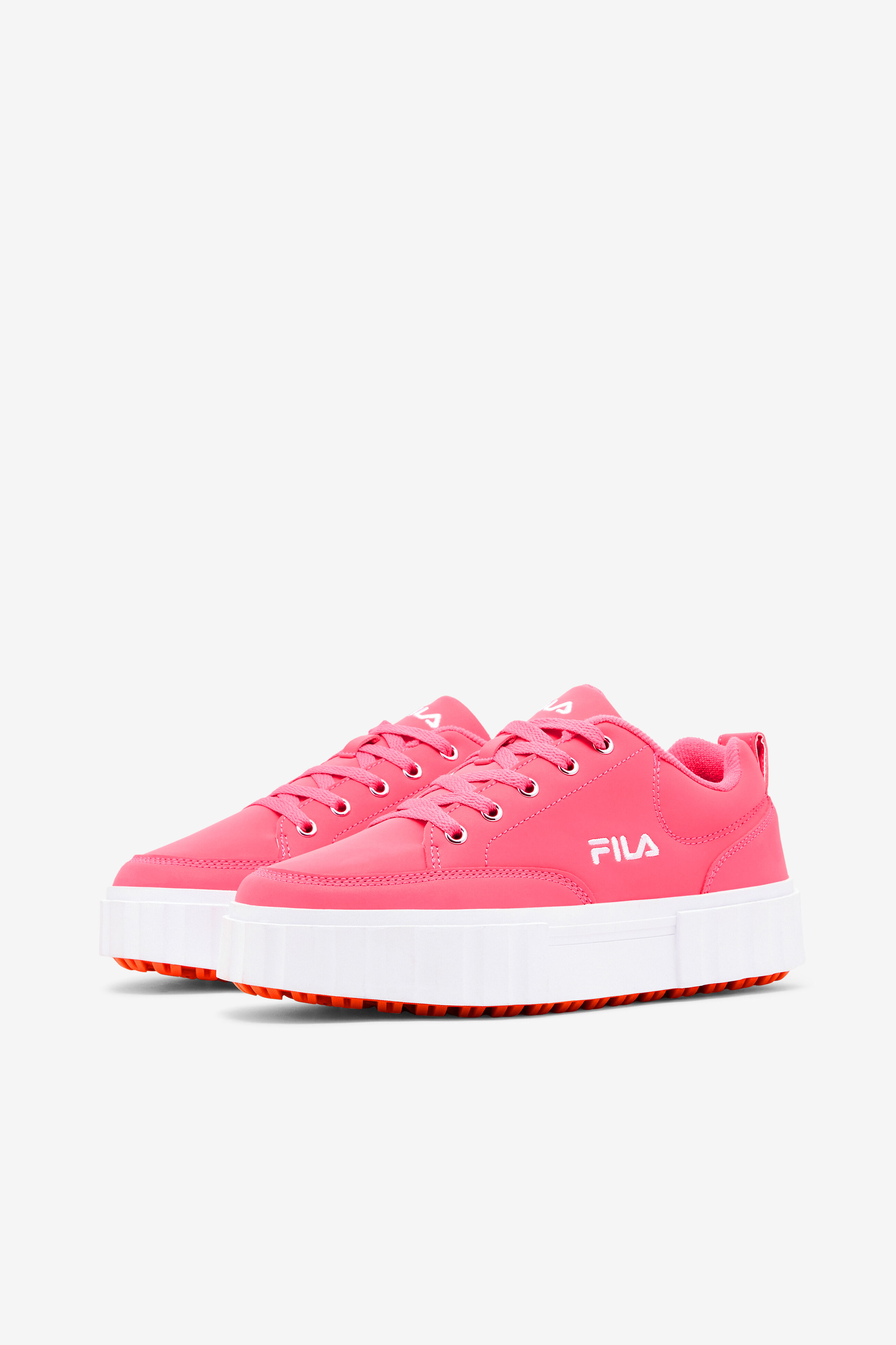Women s Sandblast Colorful Platform Sneakers FILA