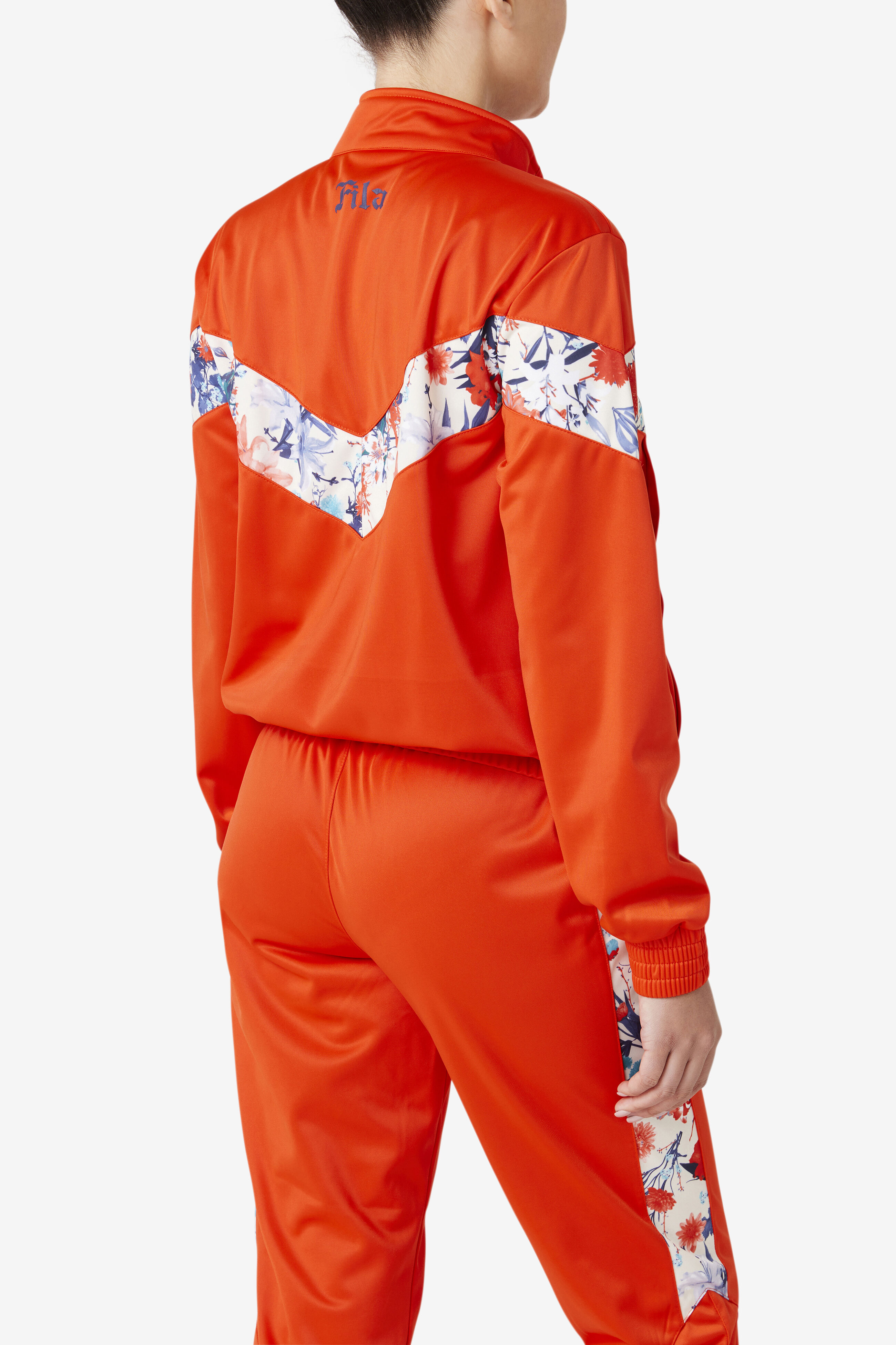 Kiara Women s Orange Track Jacket Fila