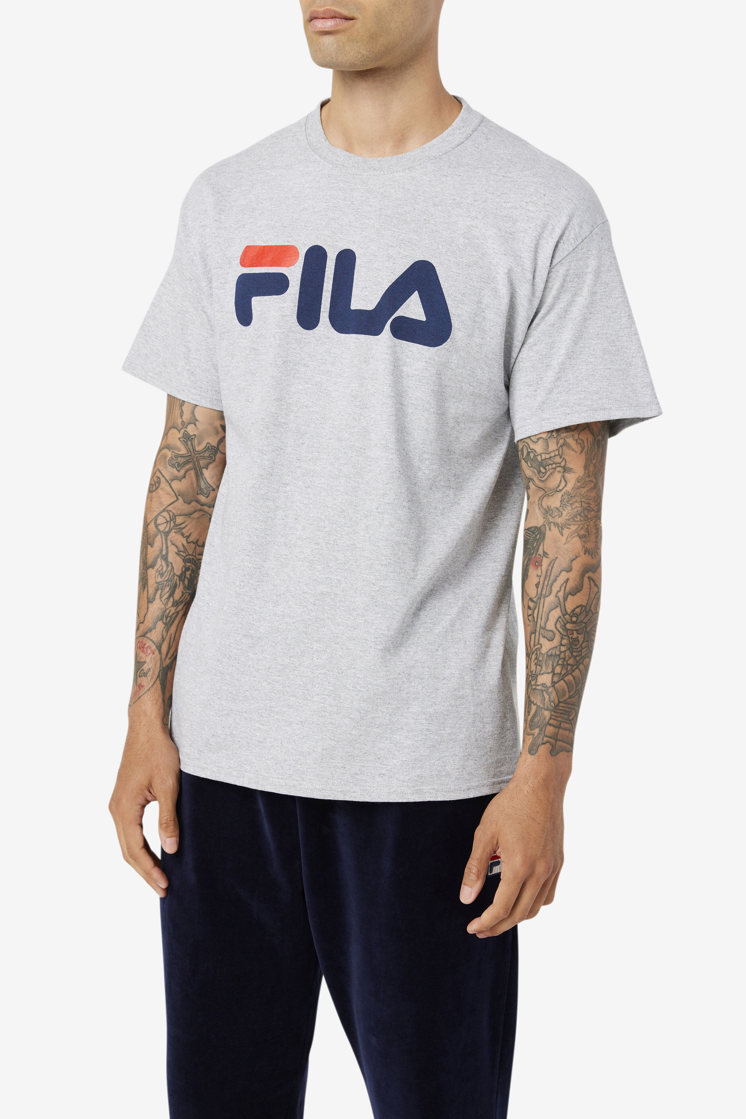 Men s Short Sleeve Logo Tee Fila