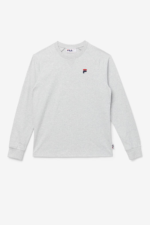 FLYNN LONG SLEEVE TEE/LTGREY/XXL