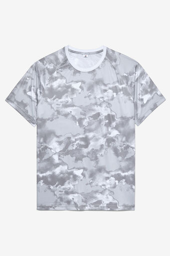 SHORT SLEEVE PRINTED CREW