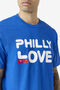MEN&#39;S PHILLY LOVE TEE/SRFTWB/BLUE/Triple Extra Large