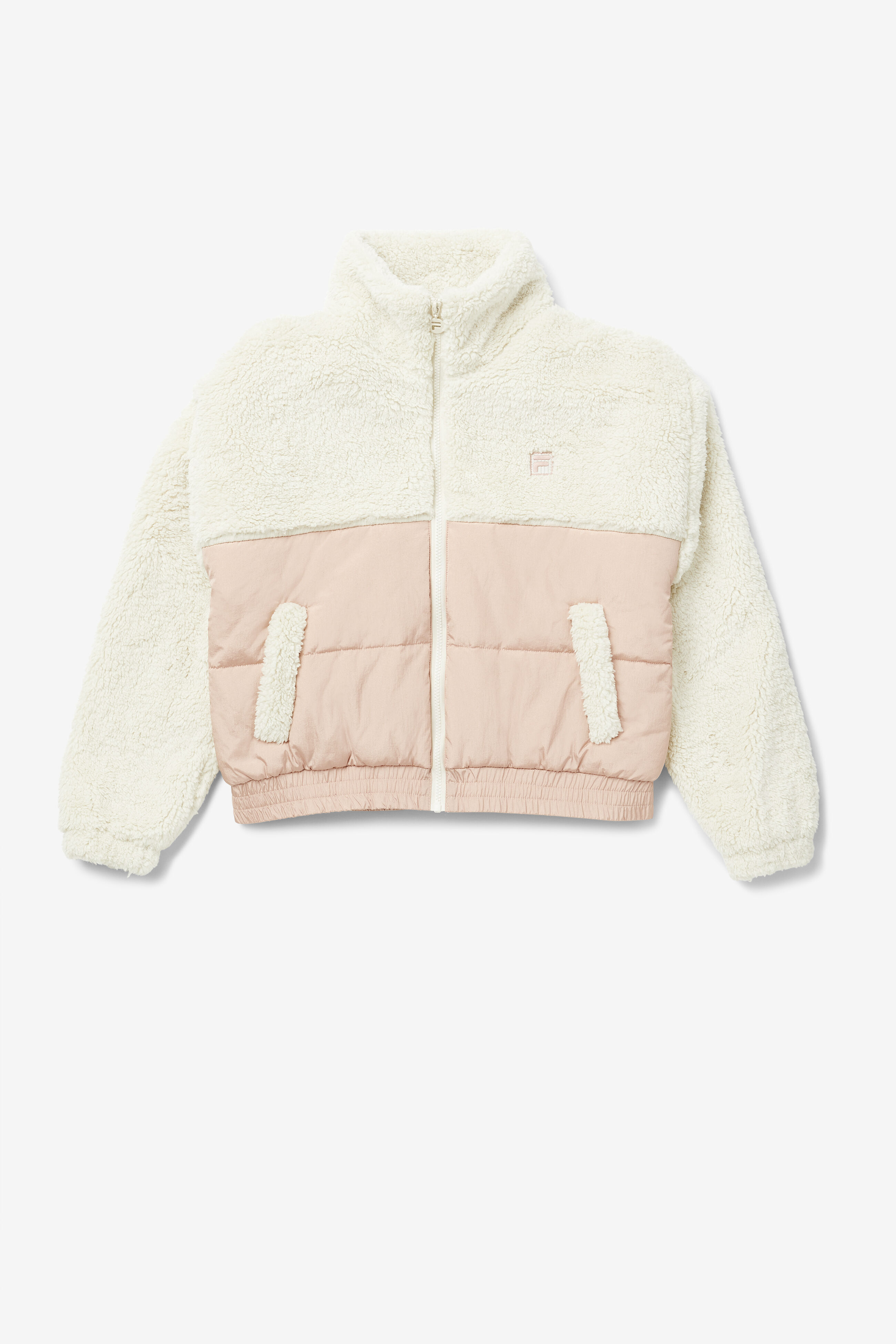 Cropped fila jacket outlet