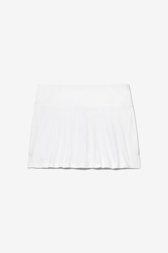 WHITE LINE SKORT