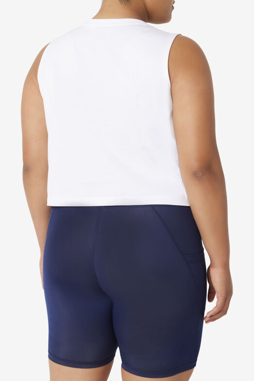 HUSTLE MUSCLE/WHITE/1XLarge