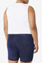 HUSTLE MUSCLE/WHITE/1XLarge