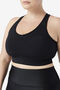 UPLIFT RACERBACK SPORTS BRA/BLACK/5XLarge