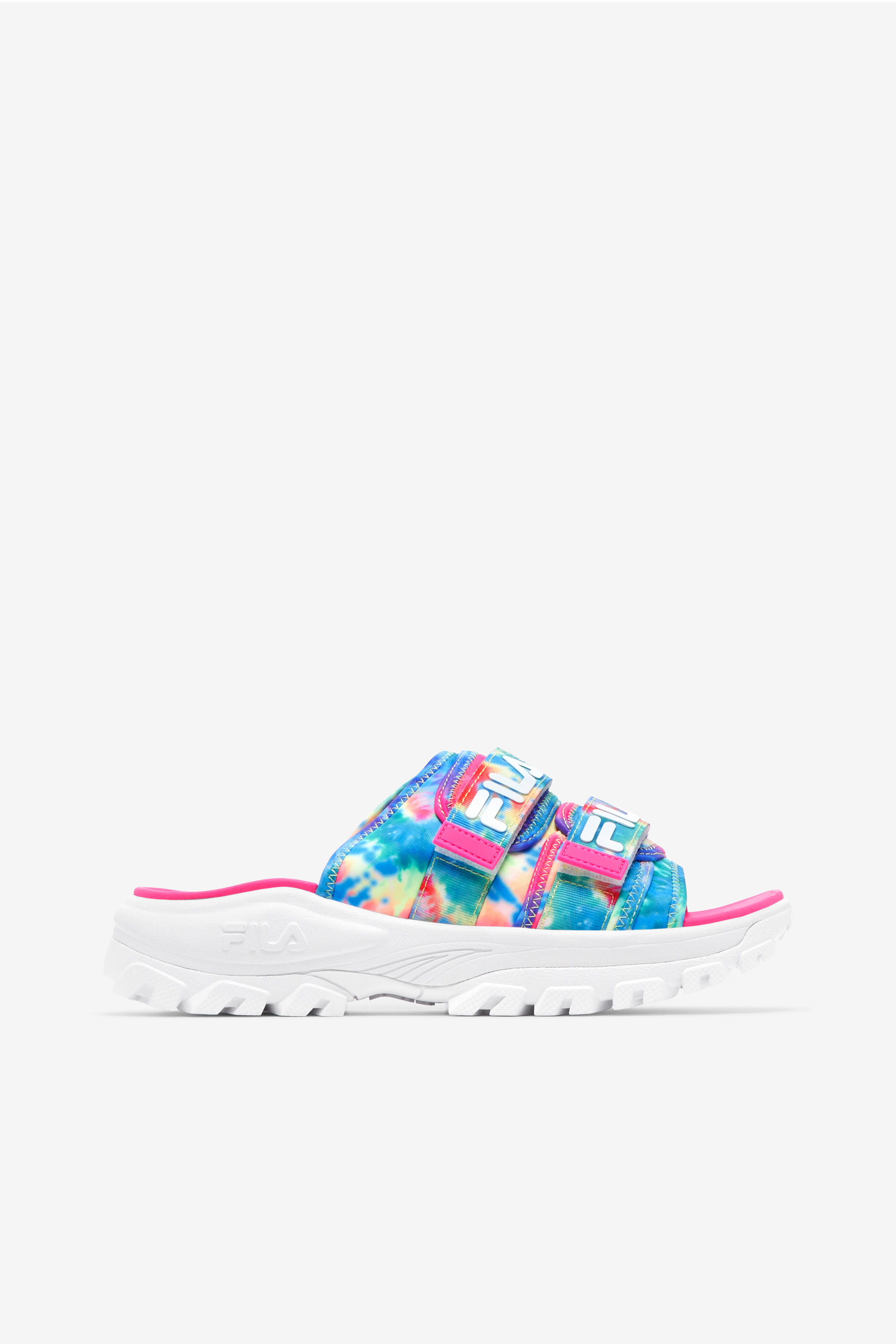 Tie dye fila hotsell sandals