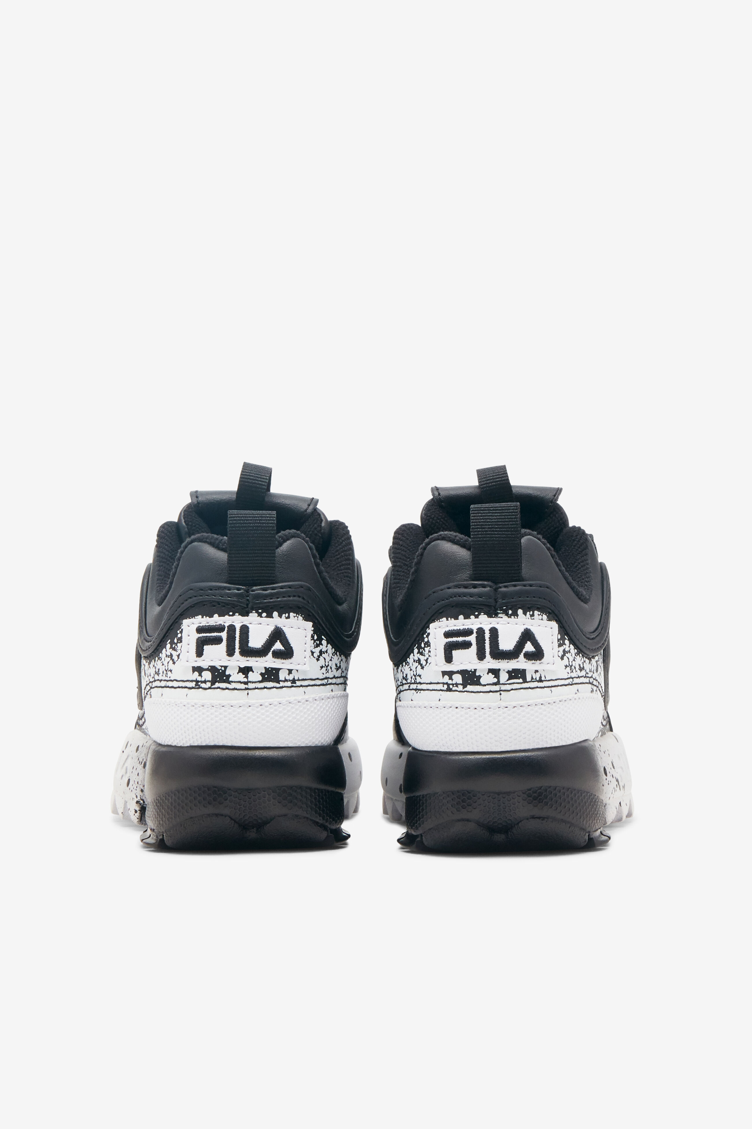 Fila disruptor deals 2 splatter