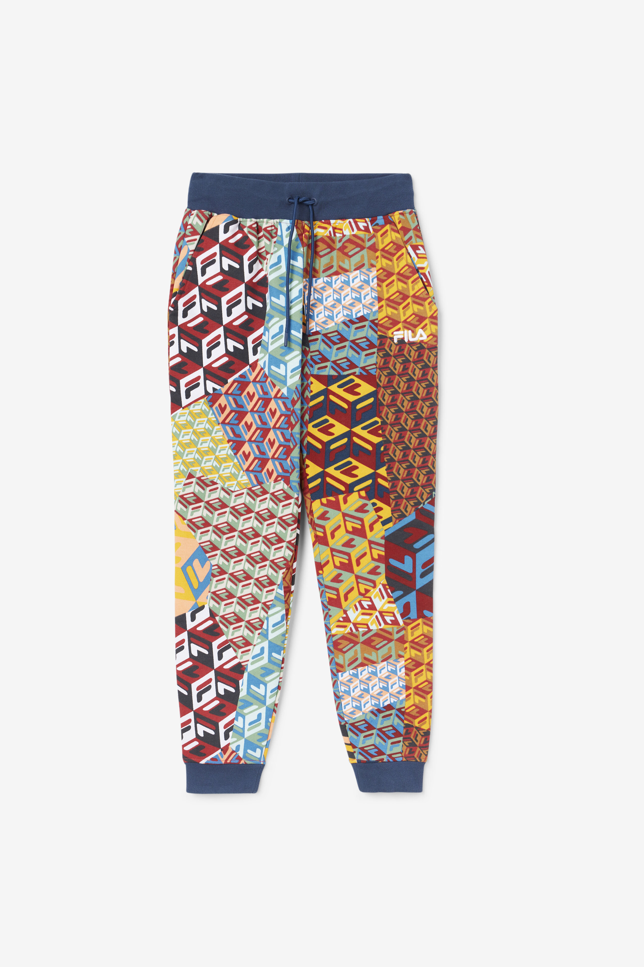 Magdalena Printed Women s Fleece Joggers Fila