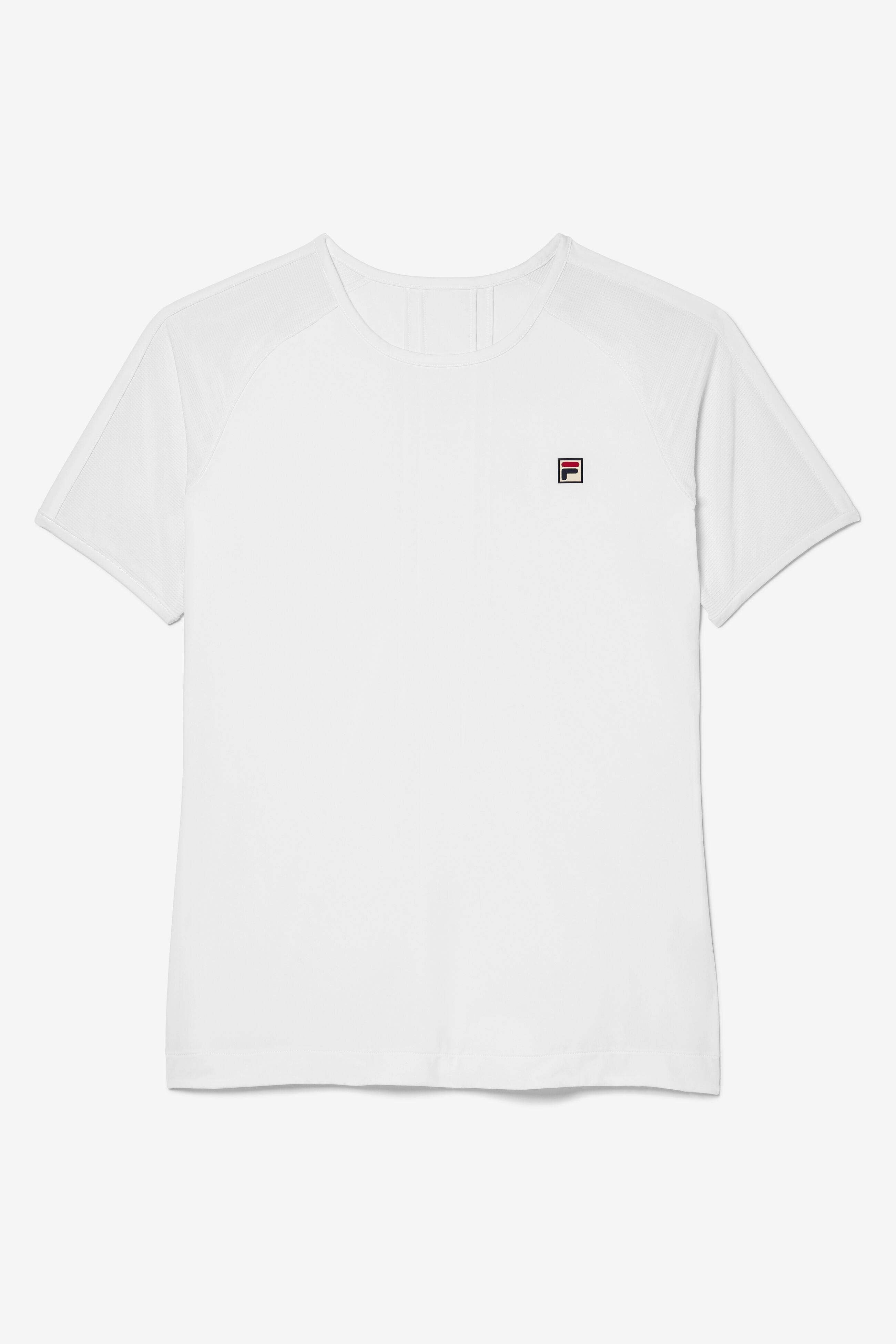 Women s White Line Short Sleeve Top Fila