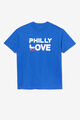 MEN&#39;S PHILLY LOVE TEE/SRFTWB/BLUE/Triple Extra Large