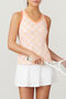 MAD FOR PLAID PRT RACRBCK TANK