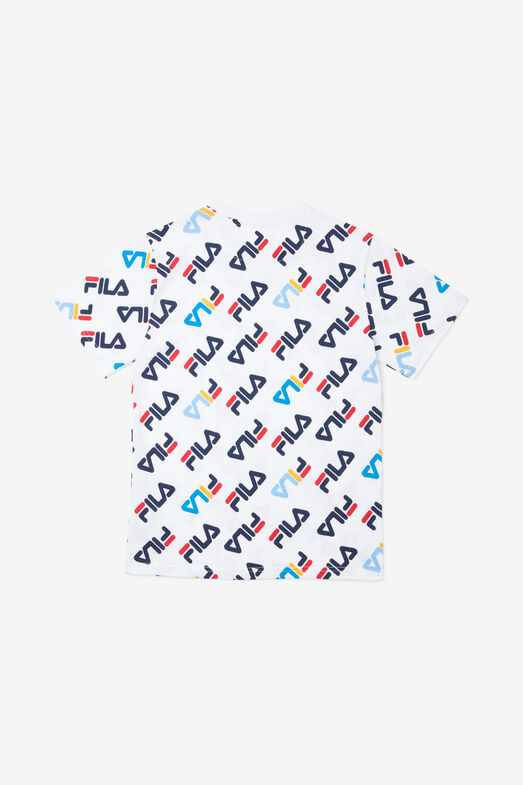 RICO ALL OVER PRINT TEE/WHITE/L