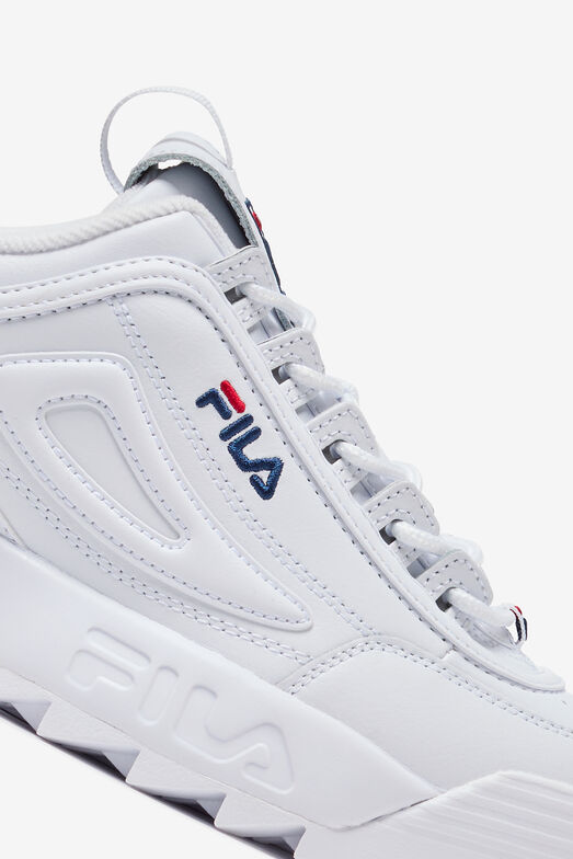 Tenis Fila Disruptor II Contras para Niña. 3XM1259-111 blanco 17 Fila  3XM1259-111 DISRUPTOR II CONTRAS