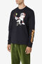PATERSON X FILA LONG SLV TEE/BLACK/Large