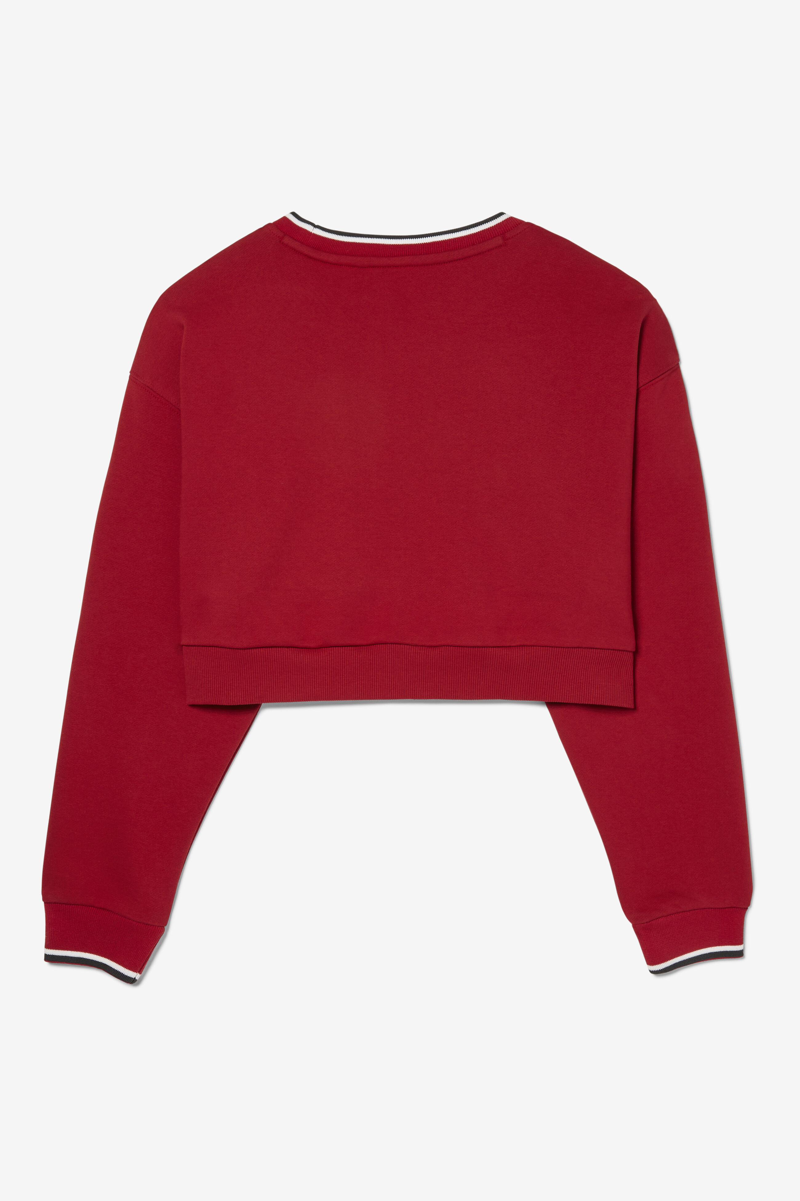 Fila jacquard crop clearance hoodie