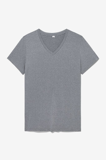 TENNIS SHORT SLEEVE V-NECK TOP