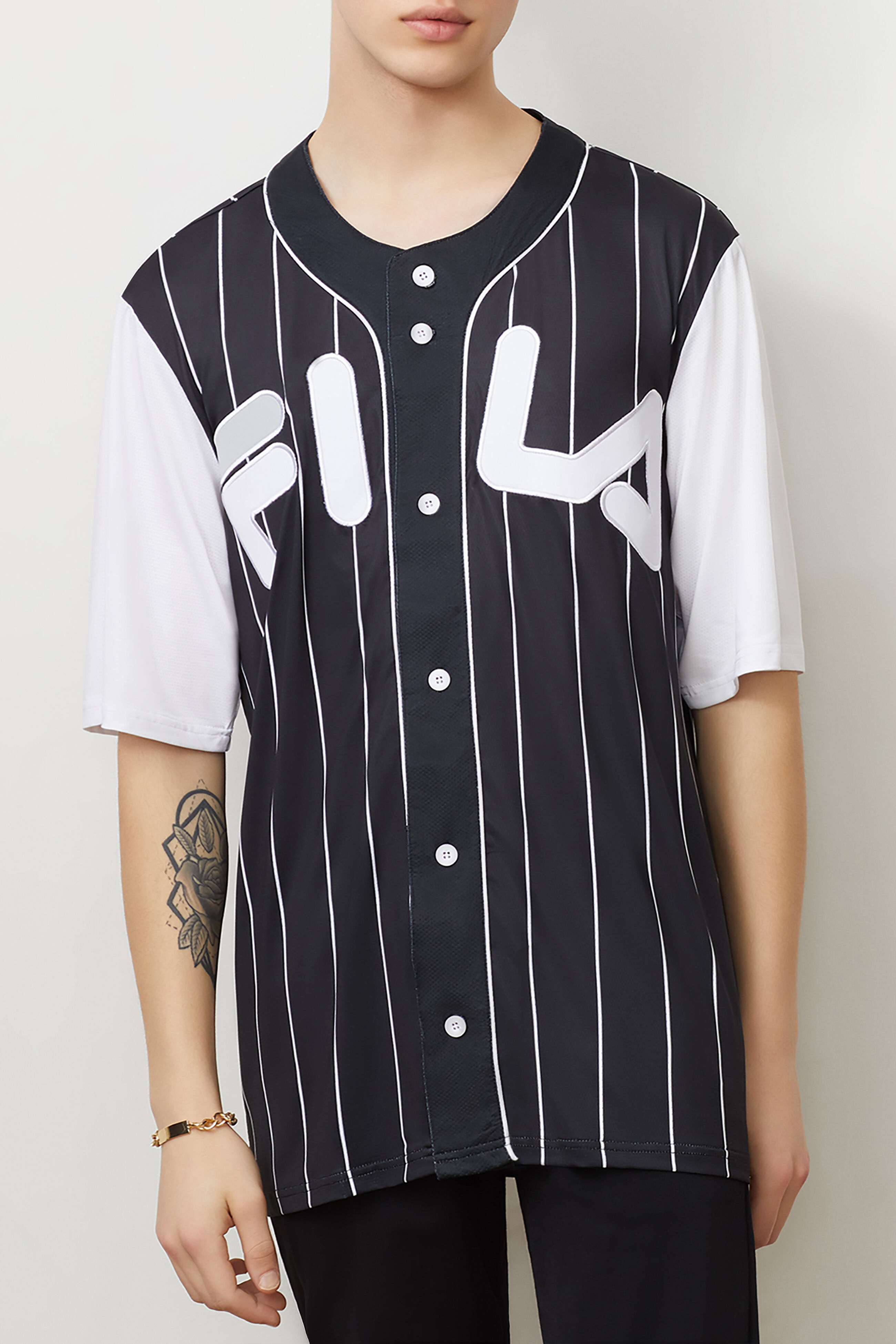 Baseball sales jersey fila