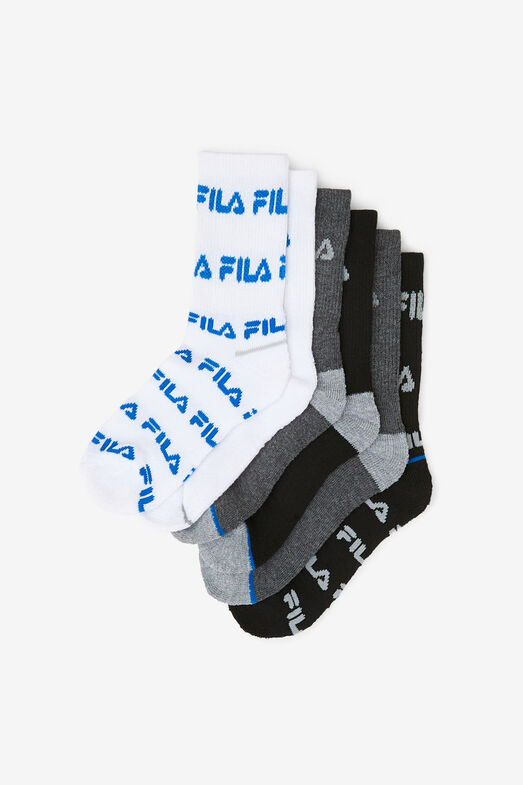 FILA LOGO ON LEG HC CREW 6PK