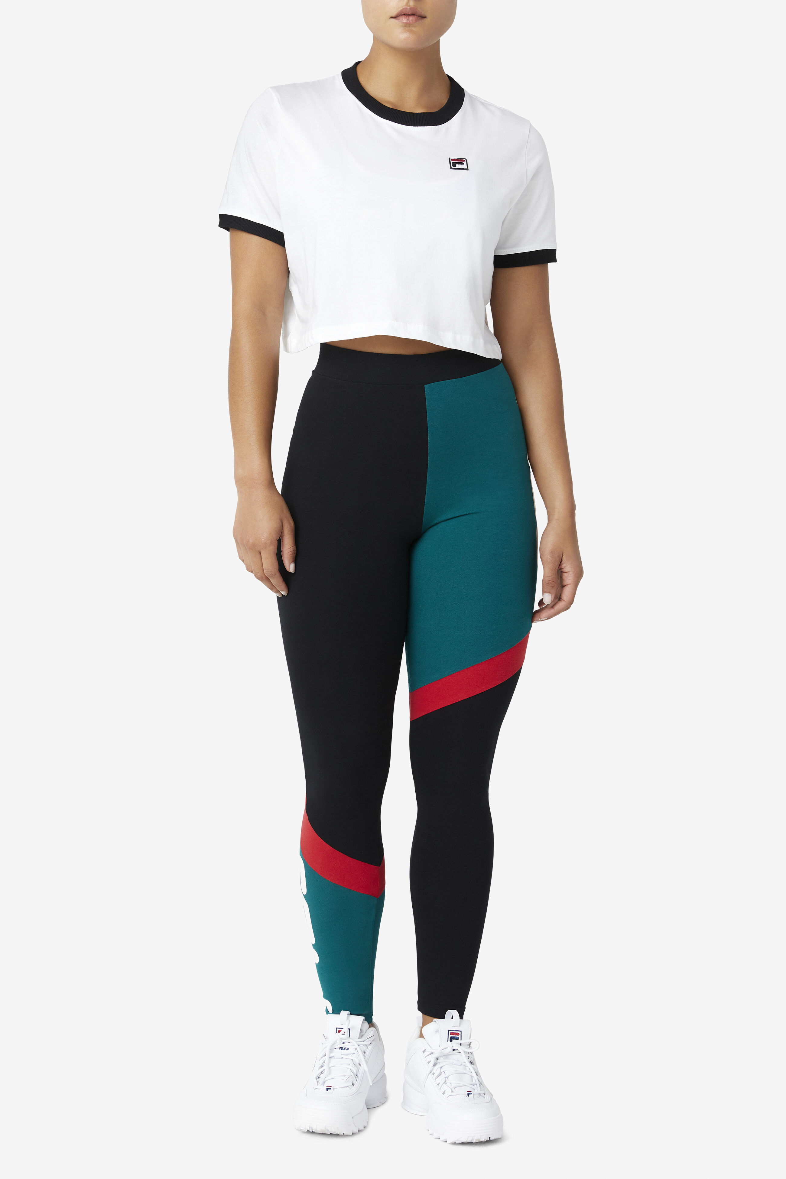 Fila colour block leggings online