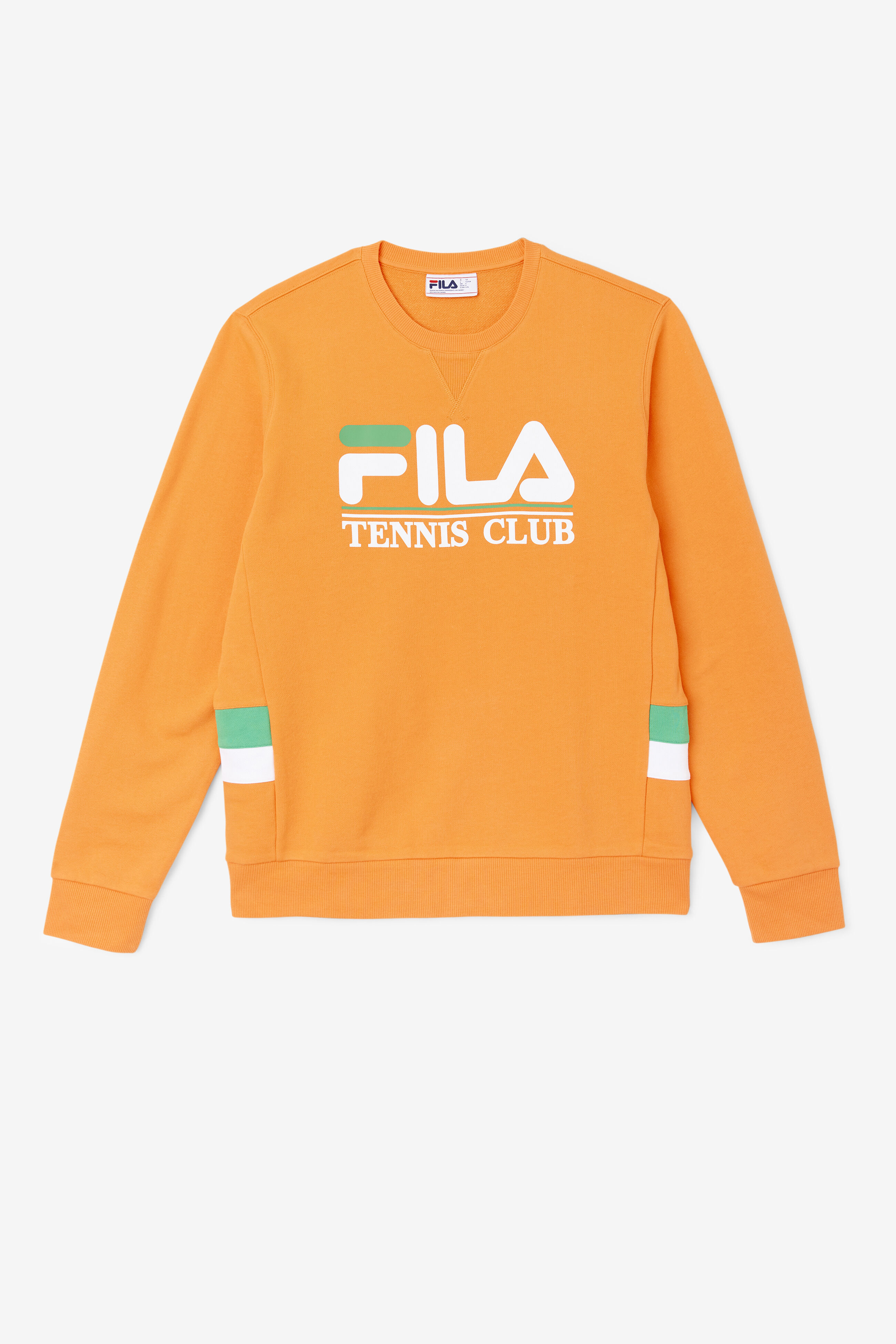 Fila orange sweatshirt deals