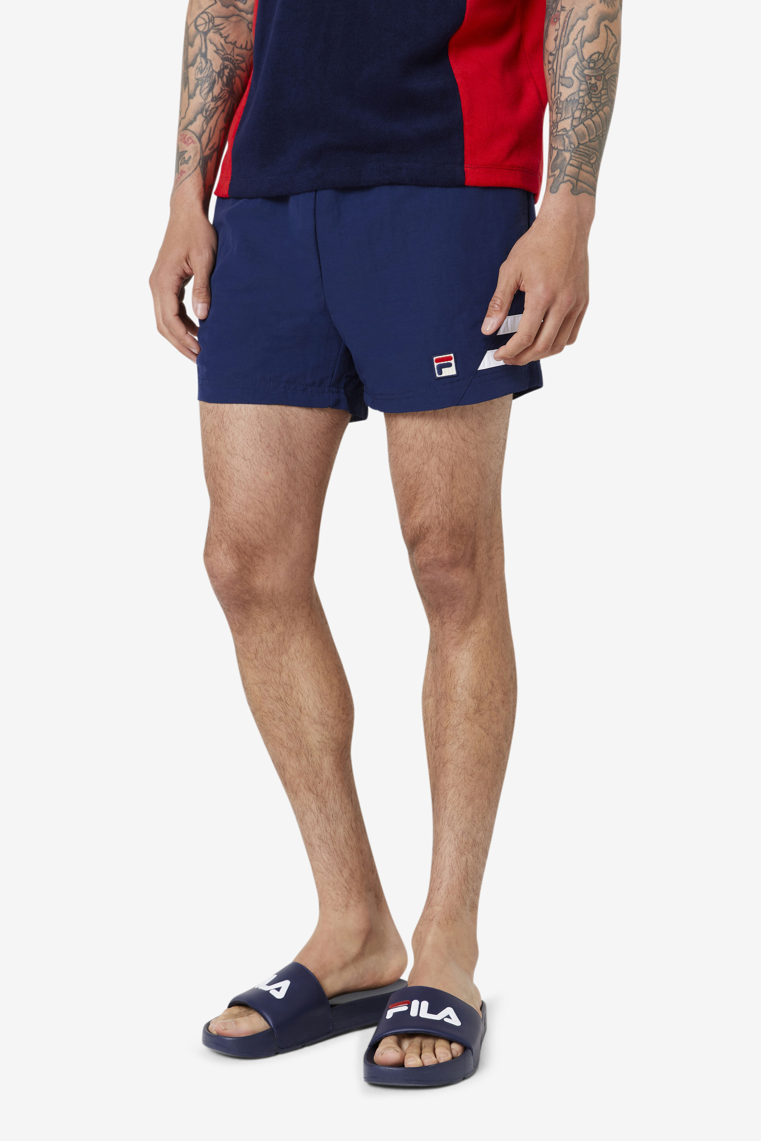 Fila men's discount swim trunks