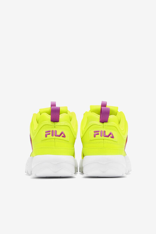 Fila Disruptor II Premium Fashion Sneaker Fiery Coral