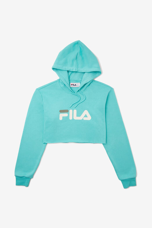 gas architect Scully Lalage Crop Hoodie Sweatshirt | Fila