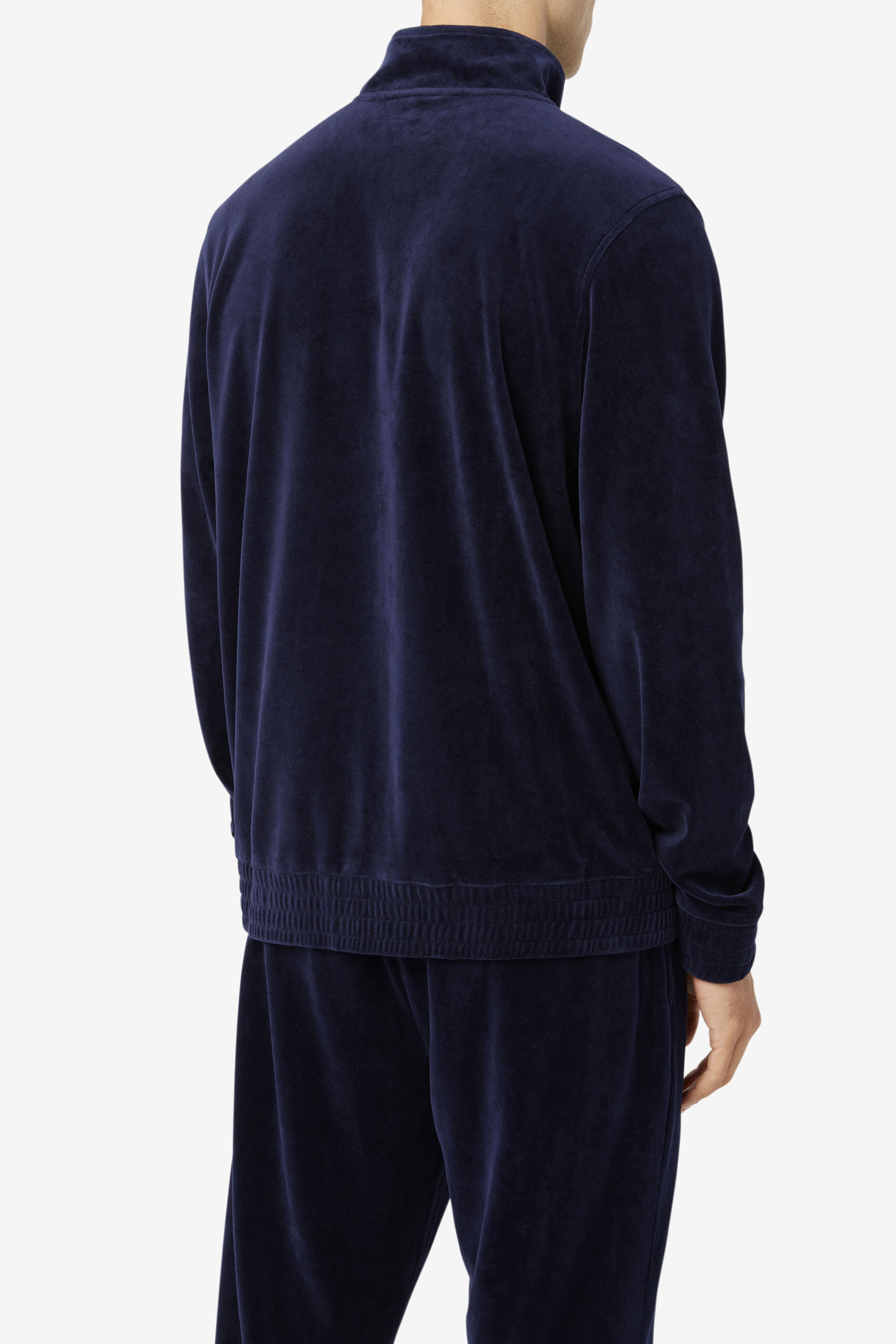 Men's Zip Up Velour Jacket | Fila