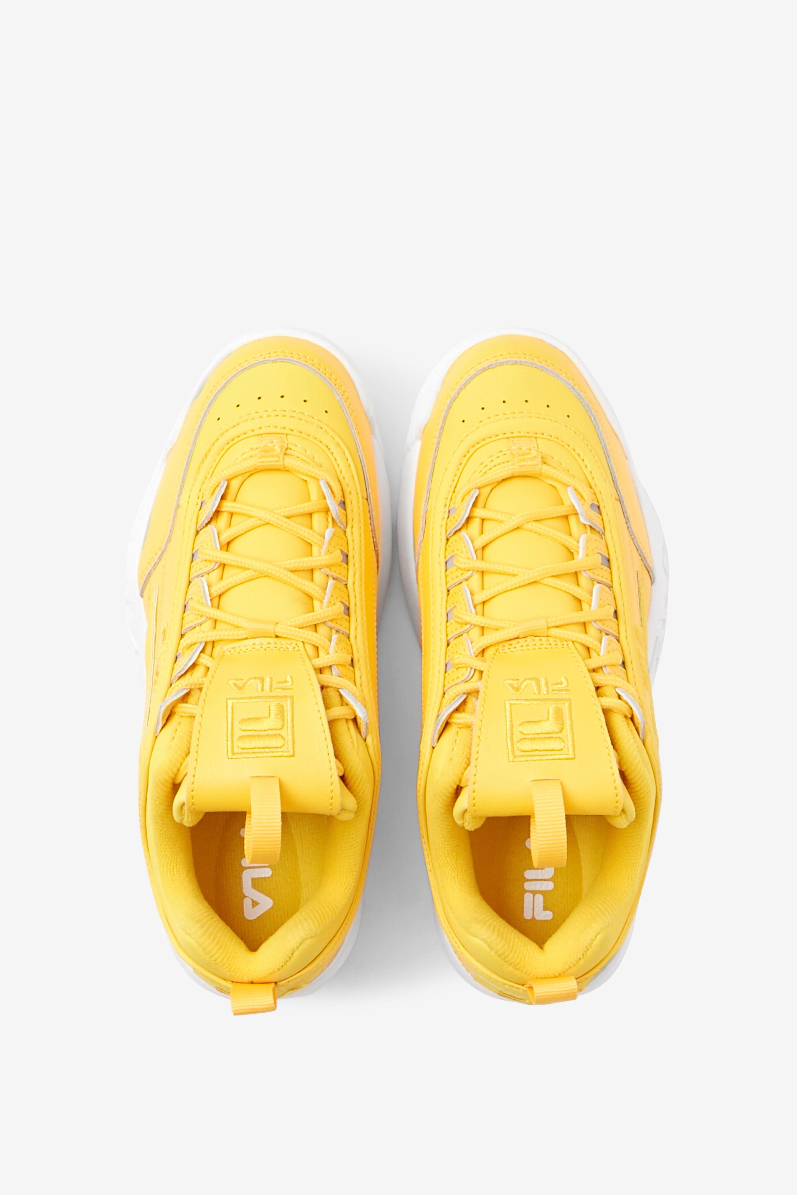 yellow women fila