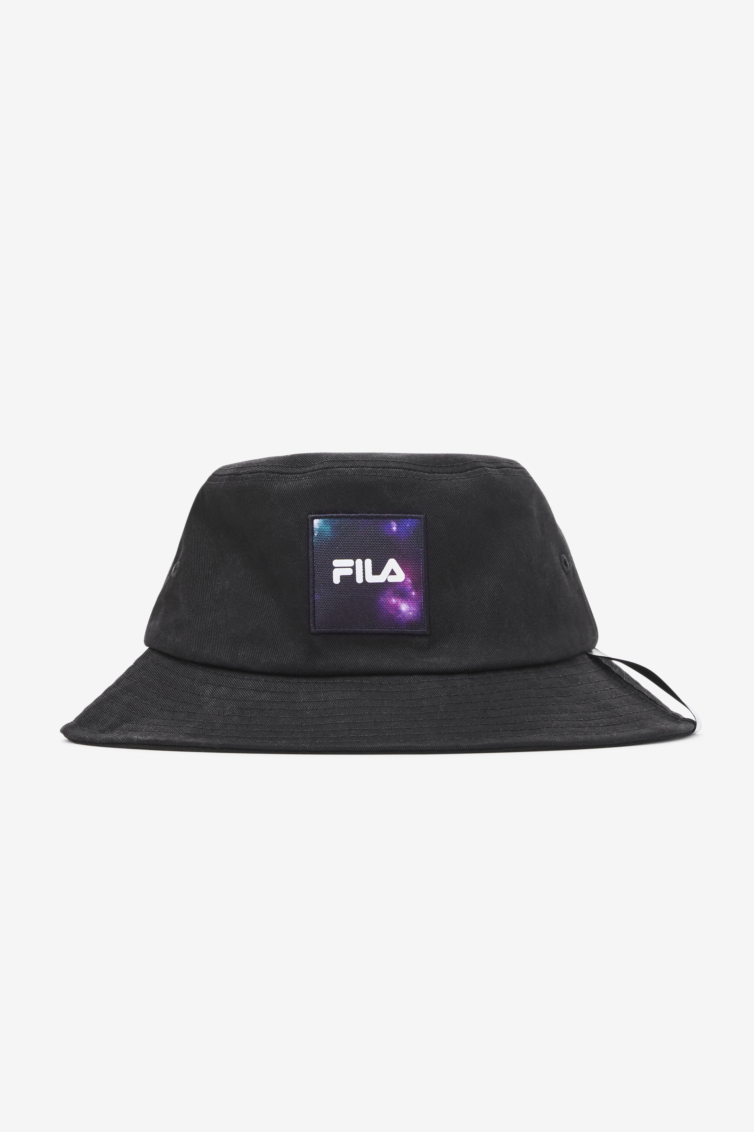 Galaxy bucket store hat with string