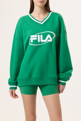 HAILEY BIEBER V-NECK PULLOVER