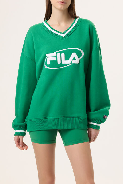 HAILEY BIEBER V-NECK PULLOVER