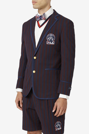 STRIPED NEWPORT BLAZER